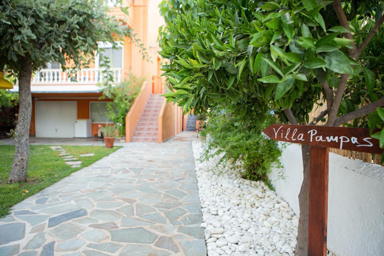 Pampas Seafront villa, 6 bedrooms, North Evvoia Kanatádhika Extérieur photo
