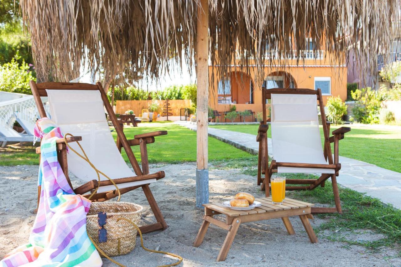 Pampas Seafront villa, 6 bedrooms, North Evvoia Kanatádhika Extérieur photo